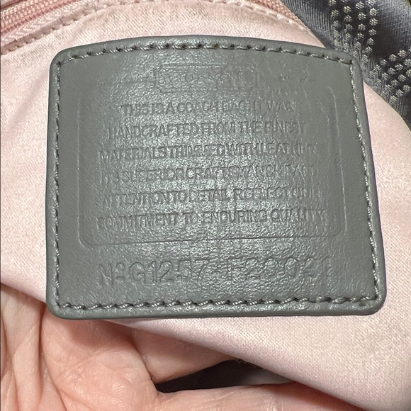 Coach Ashley Dotted Op Art Convertible Hobo Bag - F20031 - Picture 8 of 13